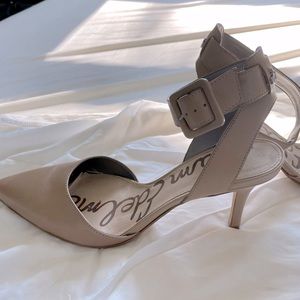 Sam Edelman Beige Leather Shoe